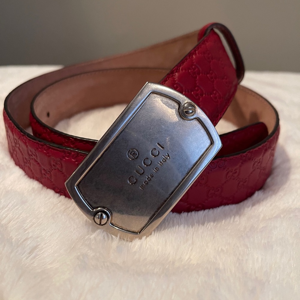 Gucci Leather Belt